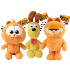 Animagic Garfield & Friends 8-Inch Plush Soft Toy Set of 3