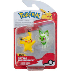 Pokemon Battle Pack Pikachu and Sprigatito Set and Figure