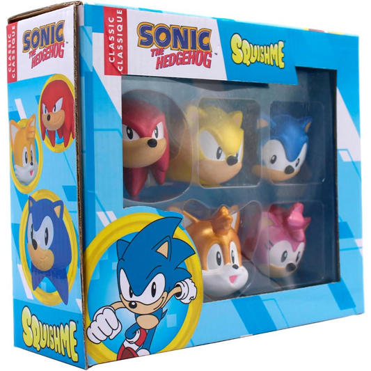 Sonic SquishMe Collector's Box Pack of 5 Characters