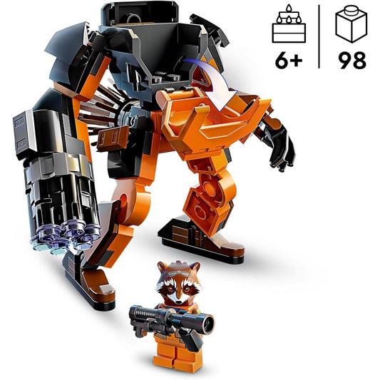 Lego Marvel 76243 Rocket Mech Armour Racoon Figure Playset