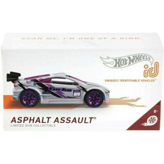 Hot Wheels iD Limited Run Collectible 1:64 Asphalt Assault Vehicle