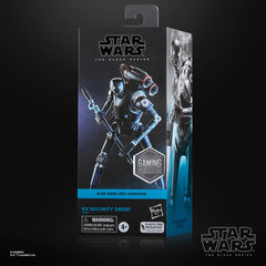 Star Wars The Black Series 15 KX SECURITY DROID Figure JEDI: SURVIVOR (Gaming Greats)