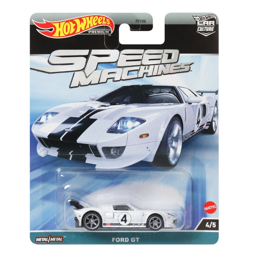 Hot Wheels Speed Machines Set of 5 Premium Car Culture