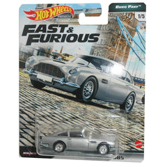 Hot Wheels Fast & Furious Euro Fast Set of 5 Die Cast Cars