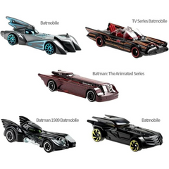 Hot Wheels Entertainment Theme Assortment Batman Set Of 5