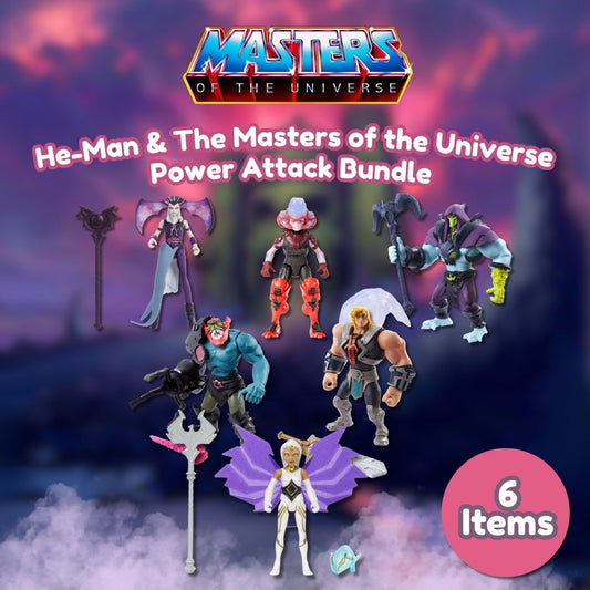 He-Man and the Masters of the Universe Power Attack Bundle