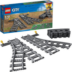 Lego City 60238 Train Switch Tracks 6 Piece Extension Accessory Set