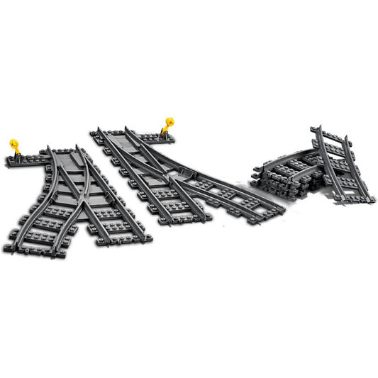 Lego City 60238 Train Switch Tracks 6 Piece Extension Accessory Set