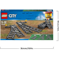 Lego City 60238 Train Switch Tracks 6 Piece Extension Accessory Set