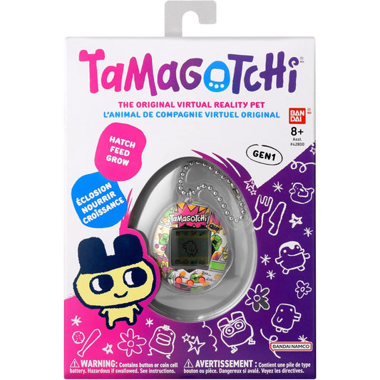 Tamagotchi Gen 1 Comic Book Original Version Electonic Cyber Pet