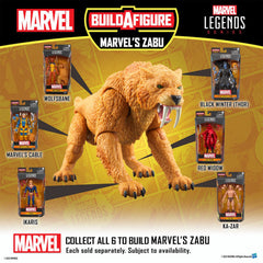 Marvel Legends Series RED WIDOW Figure 4 (BUILD A FIGURE: MARVEL'S ZABU-LEFT ARM)