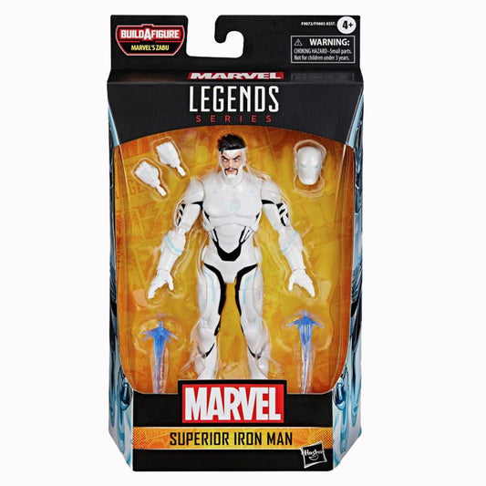 Marvel Legends Series SUPERIOR IRON MAN Figure (BUILD A FIGURE: MARVEL'S ZABU)