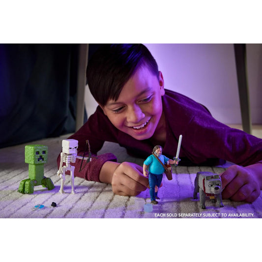 Minecraft A Movie Dennis Core 4-Inch Character Action Figure