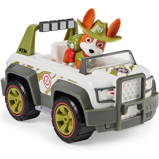 Paw Patrol Jungle Cruiser and Mini Character Figure - Tracker