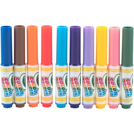 Crayola Colouring Wonder 10 Mess Free Colouring Marker Pens