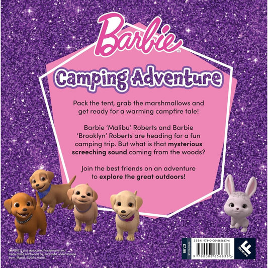 Barbie Camping Adventure Story Book