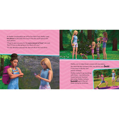 Barbie Camping Adventure Story Book