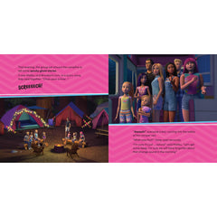 Barbie Camping Adventure Story Book