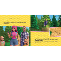 Barbie Camping Adventure Story Book