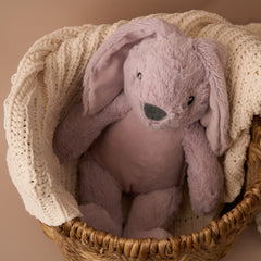 Max & Boo Soft Plush Bunny with Floppy Ears 40cm - Lavender