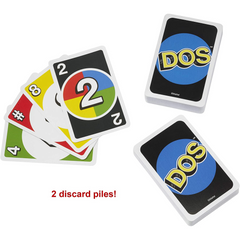 Uno Dos Family Card Game 108 Cards for Travel
