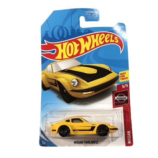 Hot Wheels Die-Cast Vehicle Nissan Fairlady Z Yellow