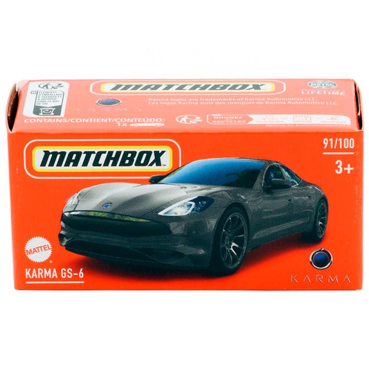 Matchbox 1:64 Diecast Model Car - Karma GS-6