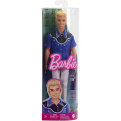Barbie Fashionista Doll 65th Anniversary #226 Ken Blonde White Pants