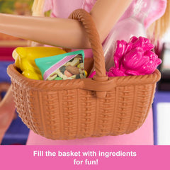 Barbie & Teresa Recipe For Friendship Malibu At The Market Theme with Doll