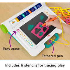 Fisher-Price Learn and Doodle Desk Preschool Learning Toy