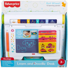 Fisher-Price Learn and Doodle Desk Preschool Learning Toy