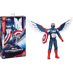 Marvel Captain America 12-Inch Action Figure Toy for Kids