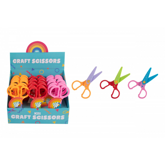 Oodles Kids Kreate Craft 1 Pair of Scissors (Random Colour)