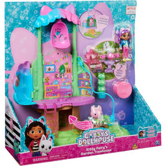 Gabby's Dollhouse Kitty Fairy's Garden Treehouse with Lights