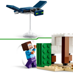 Lego Minecraft 21251 Steves Desert Expedition Toys Biome Playset