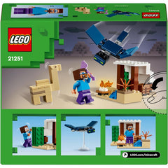 Lego Minecraft 21251 Steves Desert Expedition Toys Biome Playset