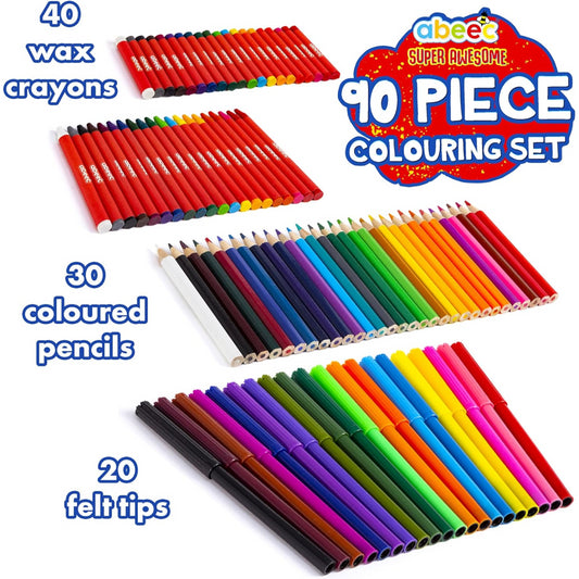 Abeec Art Box Kids Creative Drawing Painting Craft Set