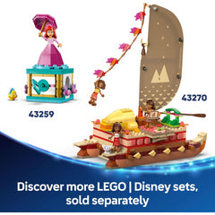 Lego Disney 43270 Moanas Adventure Canoe Building Toy