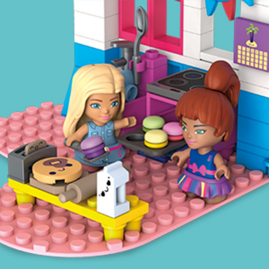 MEGA Barbie Malibu House Mega Building Set