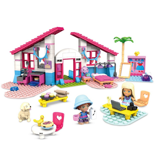 MEGA Barbie Malibu House Mega Building Set