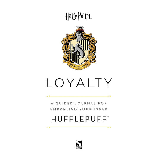 Harry Potter Hufflepuff Loyalty A Guided Journal