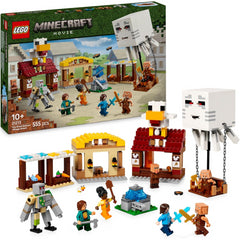 Lego Minecraft 21273 Ghast Balloon Village Attack Building Toy