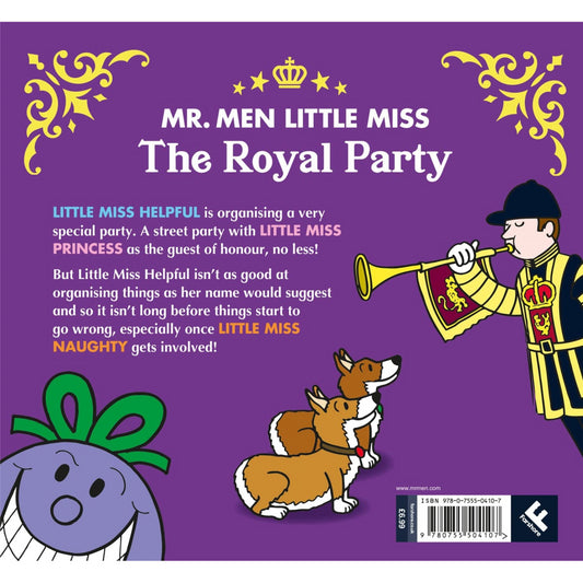 Mr Men Little Miss The Royal Party by Roger Hargreaves Book