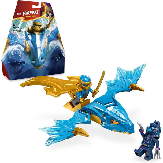 Lego Ninjago 71802 Nyas Rising Dragon Strike Toy Figure Building Playset