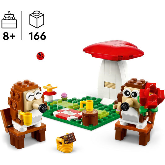 Lego 40711 Hedgehog Picnic Date Construction Playset