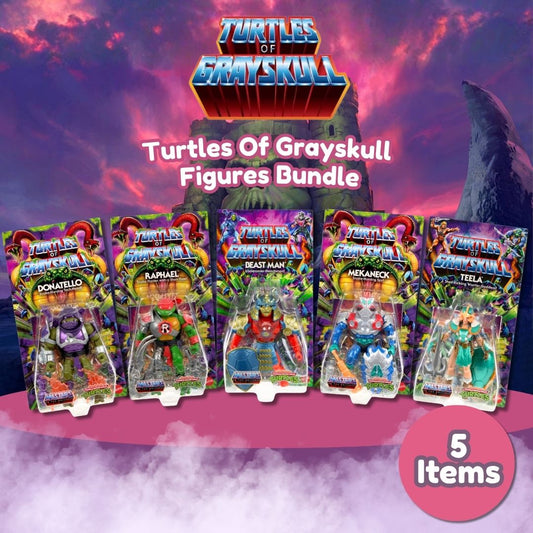 Turtles of Grayskull Figures Bundle