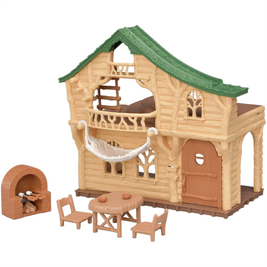 Sylvanian Families 5451 Lakeside Lodge Log Cabin