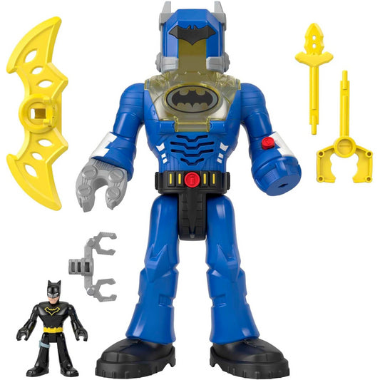 Imaginext DC Super Friends Batman Insider & Exo Suit 12-Inch Robot Toy