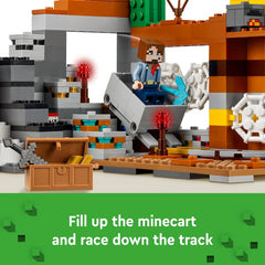 Lego Minecraft 21263 Badlands Mineshaft Building Toy