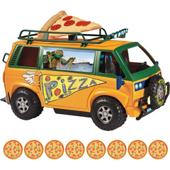 Teenage Mutant Ninja Turtles Mutant Mayhem Pizza Fire Delivery Van